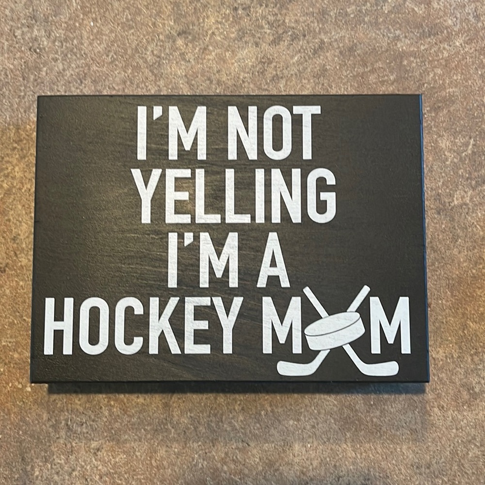 Hockey sign